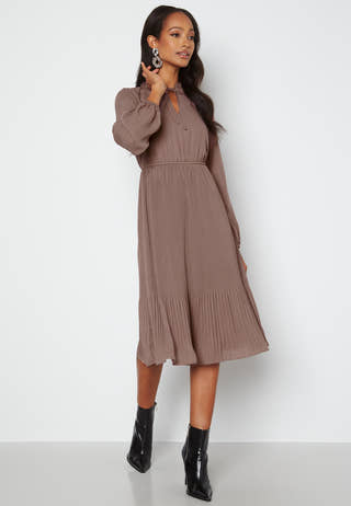 Clara Pleated Dress