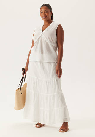 Cotton Dobby Dot Blouse