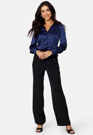 Elara satin shirt
