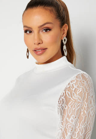 Elena lace sweater