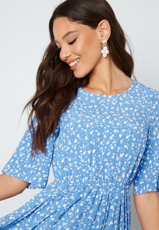 Eloise pleated dress