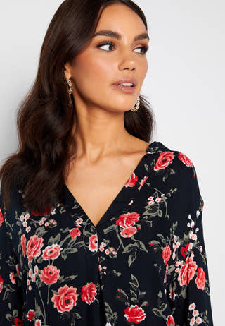 Emily woven tunic