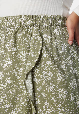 Front Wrap Viscose Skirt