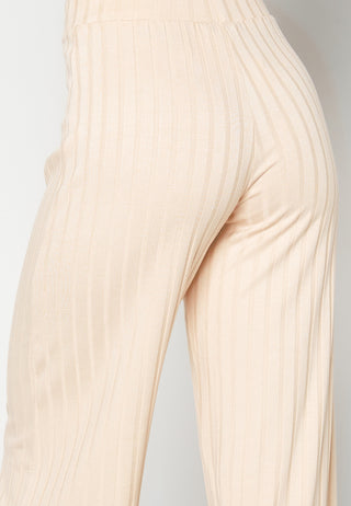 Emmy rib wide pants