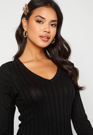 Estella rib mid dress