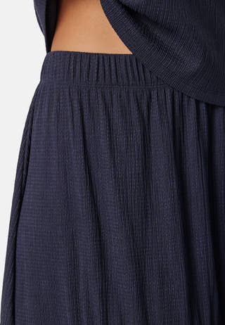 Flounce Maxi Skirt