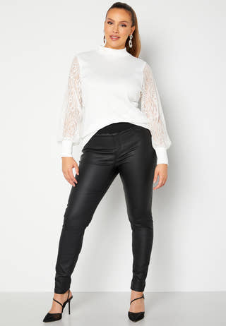 Freja push-up coated treggings