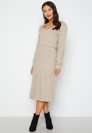 Josey rib midi dress