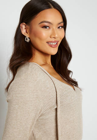 Josey rib midi dress