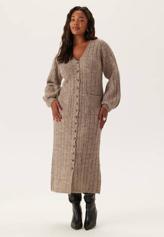 Knitted Cardigan Dress
