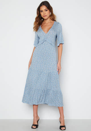 Flounce Jersey Dress