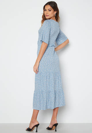 Flounce Jersey Dress