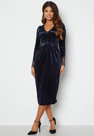 Leonora Velvet Midi Dress