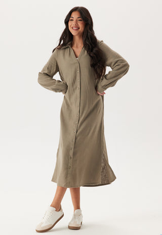 Linen Shirt Dress