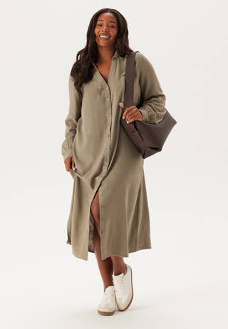 Linen Shirt Dress