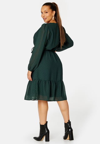Linn midi Long Sleeve Dress