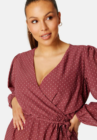 Linn midi Long Sleeve Dress