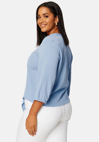 Linn ss knot blouse