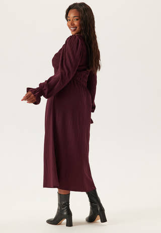 Long Sleeve Smock Dress