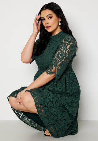 High Neck Lace Dress