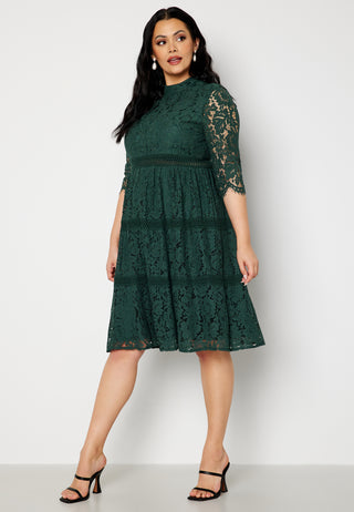 High Neck Lace Dress