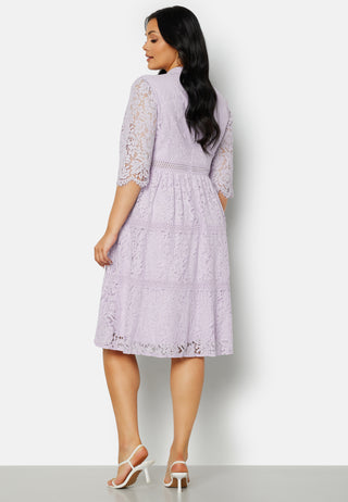 High Neck Lace Dress