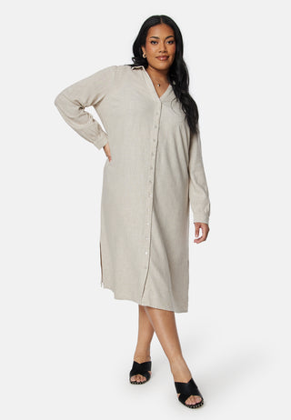Linen Shirt Dress