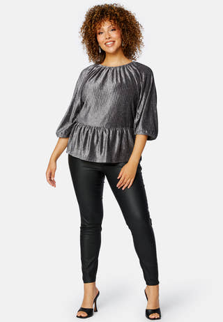 Perline puff sleeve top