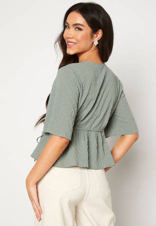 Ruth wrap blouse