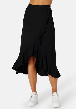 Frill Wrap Skirt