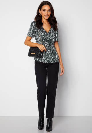 Simone ss puff top