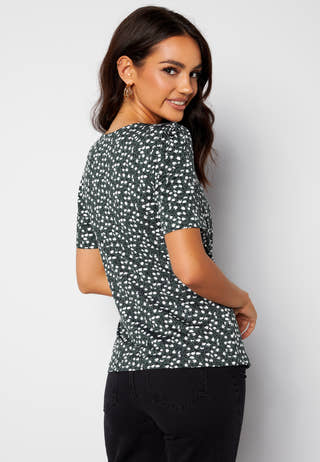 Simone ss puff top