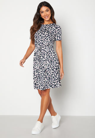 Tova short sleeve drawstring dress