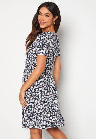 Tova short sleeve drawstring dress