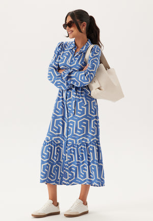Viscose Long Sleeve Dress