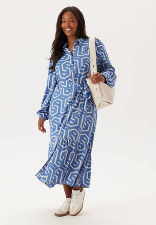 Viscose Long Sleeve Dress