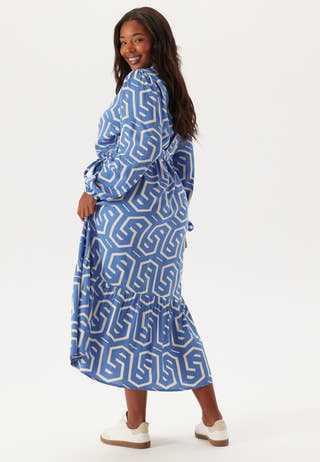 Viscose Long Sleeve Dress