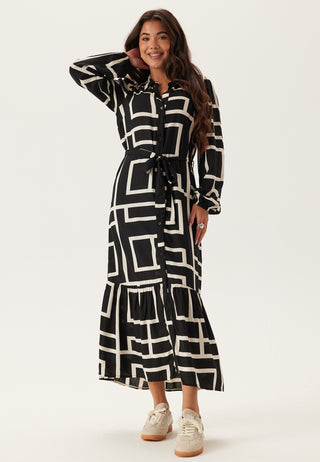 Viscose Long Sleeve Dress