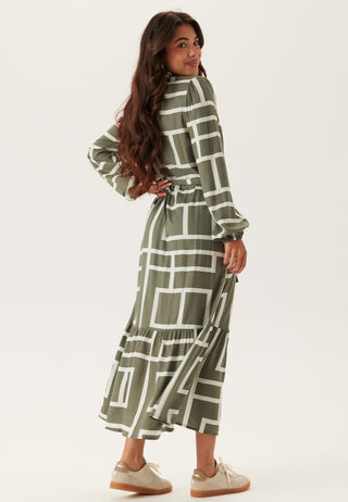Viscose Long Sleeve Dress