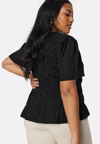 Short Sleeve Smock Top