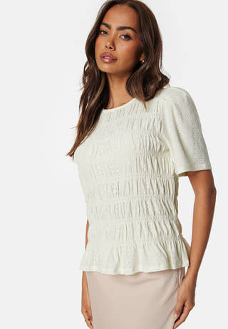 Short Sleeve Smock Top