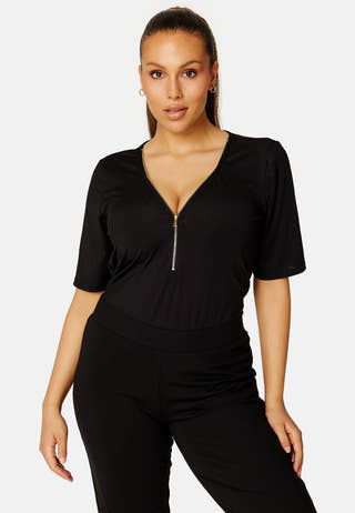 Witney rib zip top