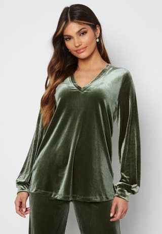 Yesly velvet top