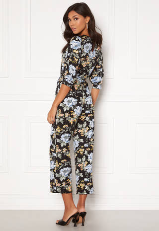 Tova puff v-neck jumpsuit