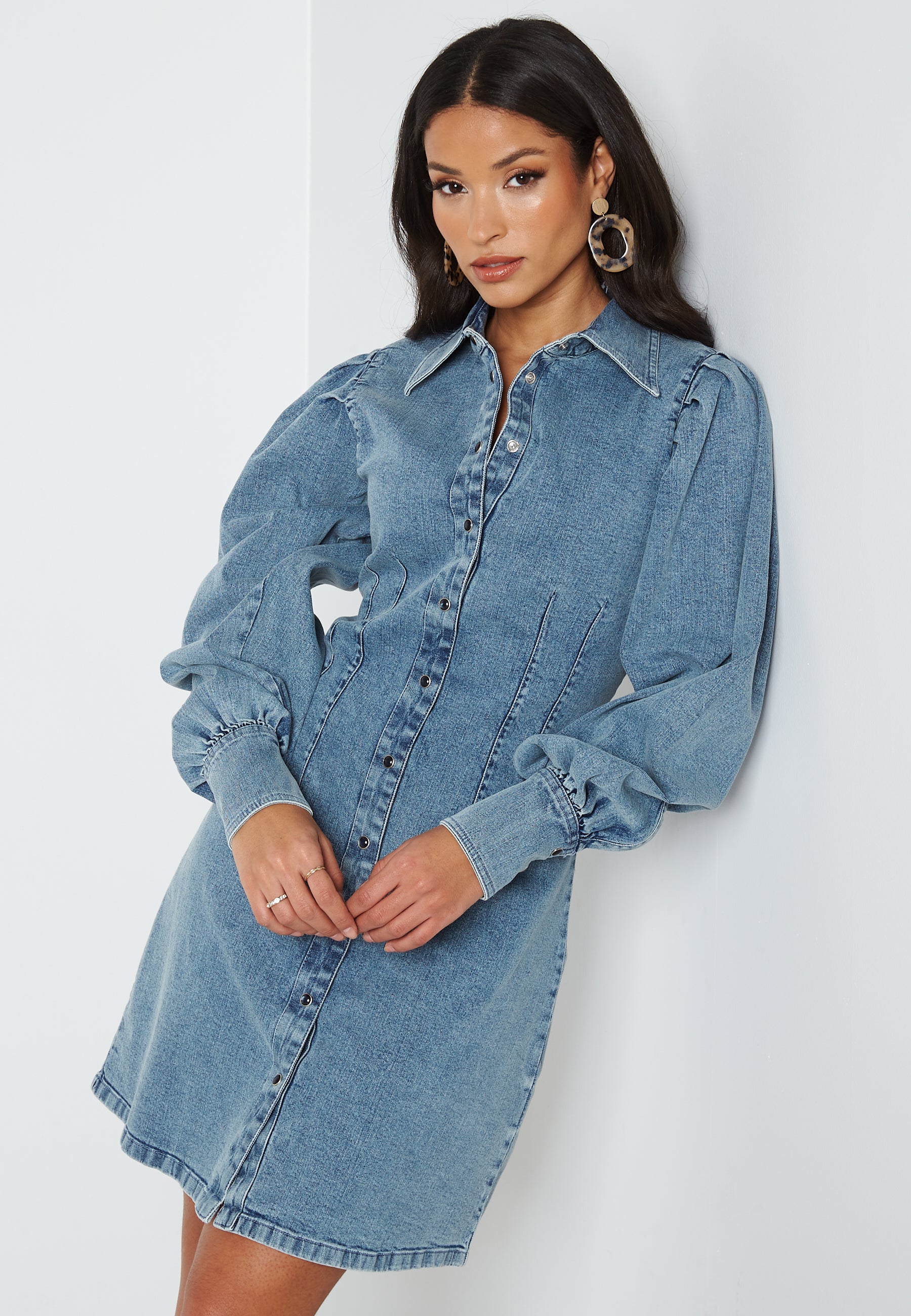 wish denim dress Women Denim Dress Jean Sleeveless Button Down V-Neck Mini Tank Summer Casual Babydoll Dresses Western Outfits 2026