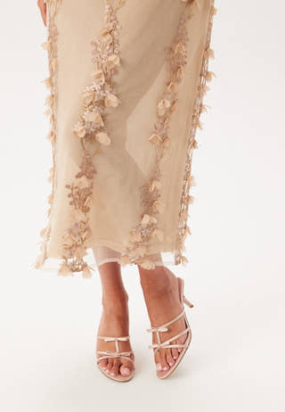 Aline Embroidery Dress