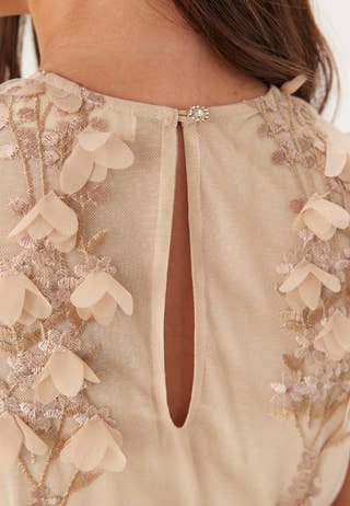 Aline Embroidery Dress