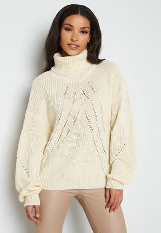 Cory Justy L/S Rollneck Pullover Knit