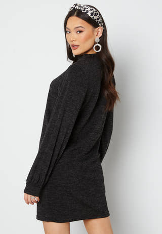 Emma L/S High Neck Dress