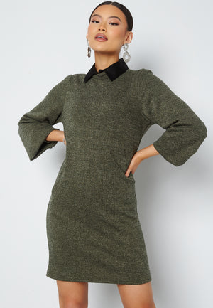 Emma L/S High Neck Dress
